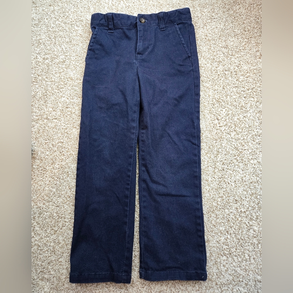 Boys Janie and Jack Navy Blue Trousers Size 6